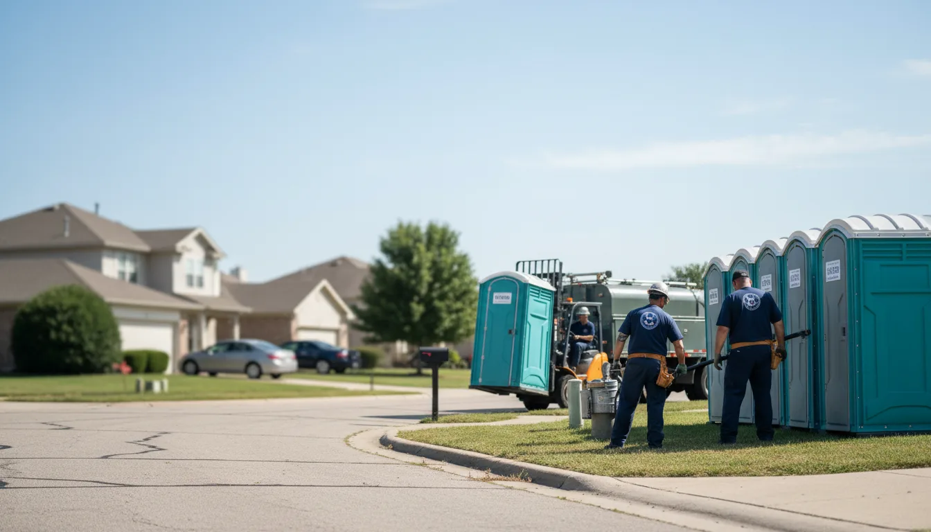 Porta Potty Rental in Weatherby, MO near me